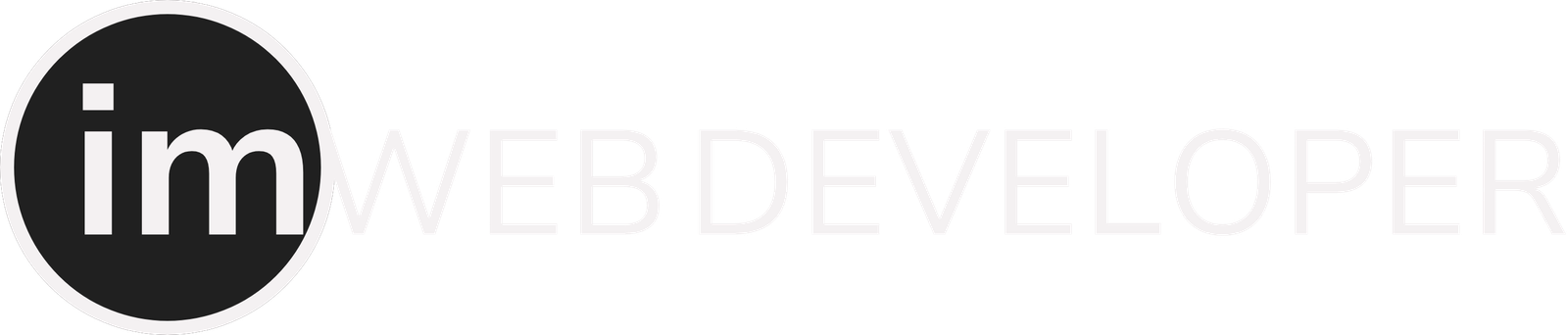 im WEB DEVELOPER